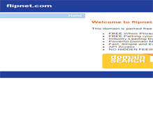 Tablet Screenshot of flipnet.com